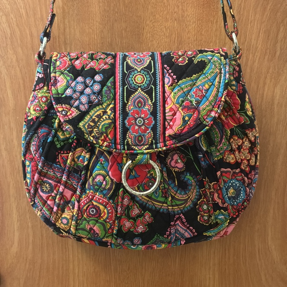 Vera Bradley Symphony in Hue Saddle Up Bag